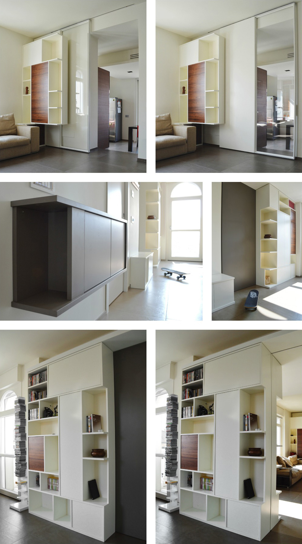 Pareti attrezzate moderne legno: parete attrezzata moderna.
